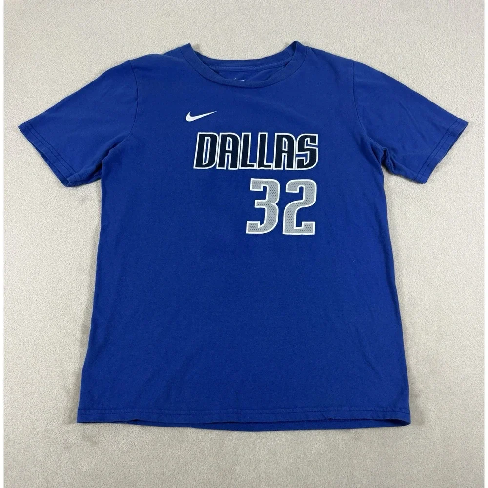 Nike Dallas Mavericks Youth #32 Cooper Flagg Icon Name And Number T-Shirt L G G